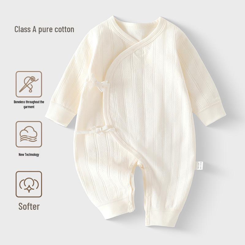 Детский боди из чистого хлопка - Монашеский комбинезон для новорожденных на все сезоны (0-3 месяца)