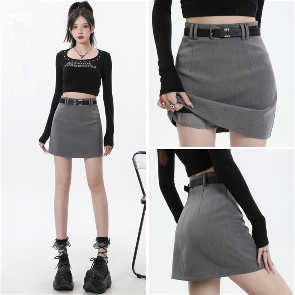 Облегающее мини однотонное офисное сзади красивые ноги и зимняя [SDSXZWG] юбка, эластичная, выше колена, сексуальная, цветная, женская, для носки, стройнящая, на молнии, ягодицы,