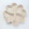Creative Clover Heart-Shaped Snack & Dessert Plate for Living Room