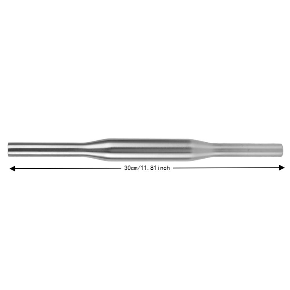 Silver Rolling Pin 304 Stainless Steel Dough Roller Durable Pizza Dough Roller Home Kitchen