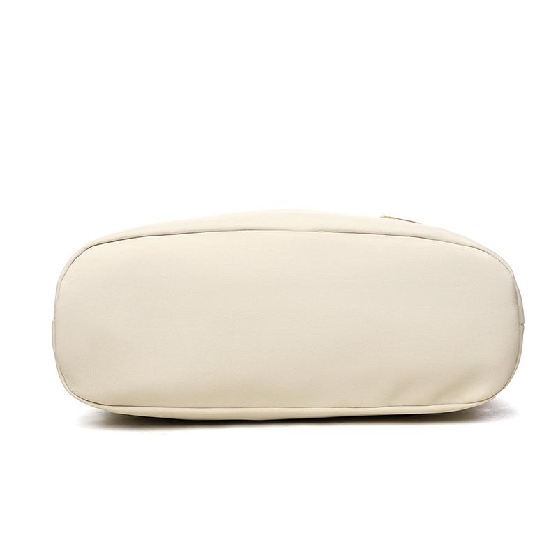 Женская нейлоновая сумка кроссбоди большой вместимости 3 основных отделения просторная наплечная сумка для покупок и повседневного использования