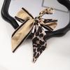 Silk Scarf Pendant Keychain: Versatile Bag Charm & Keyring