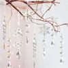 30 Pcs Snowflake Icicle Decoration Exquisite Acrylic High Transparency Hanging Snowflake Ornament Fo