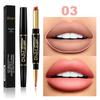 12 Colors Natural Lip Liner Pencil Lipstick Waterproof Moisturizing Two In One Lipstick Lip Profiler Makeup Tool Cosmetics