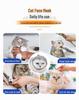 2024 Breathable Cat Mask: Anti-Lick, Anti-Scratch, Anti-Eating, Clear Vision Cat Head Cover