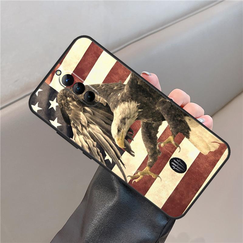 Американский флаг США Орел Чехол Для ZTE Nubia Red Magic 10 Pro Plus 6 7 8 9 6S 7S 8S 9S Pro 5G 6R RedMagic 10 Air Чехол
