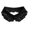 Elegant Lace Trim Detachable Collar For Women Stylish Eye Catching Accessory For Dresses And Sweaters