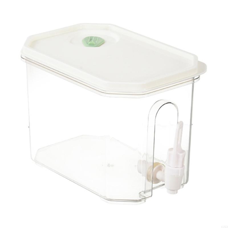 Пластиковый герметичный диспенсер для холодных напитков 62KD с краном, контейнер для напитков для холодильника