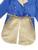 Boys Prince Costume Long Sleeve Turn Down Collar Tuxedo Jacket Tailcoat Halloween Cosplay Party Outfit