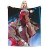 Maluma Singer Soft Warm Blankets  Students Plush Bedding Throws Graphic Bedroom Flannel Bedspread Sofa Bed Cover
