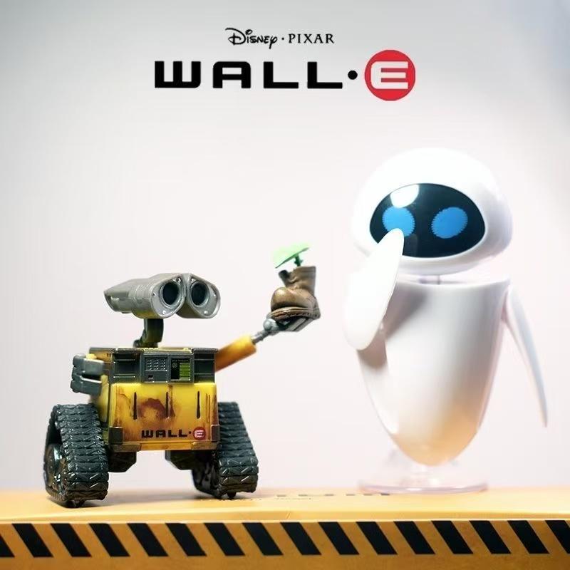 Милая мультяшная фигурка WALL-E EVE, модель, игрушки для детей, коллекционные украшения, подарки на день рождения для пар