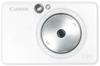 Canon Instant Camera Smartphone Printer iNSPiC Pearl White ZV-123-PW