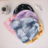Cross-Border Trendy Tie-Dye Knitted beanie Unisex Hip-Hop Sports Warm Japanese Style Thickened Cold Hat