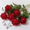 10шт. Букет искусственных цветов, реалистичные искусственные розы для свадеб, домашнего декора стола, подарка на Рождество и День святого Валентина