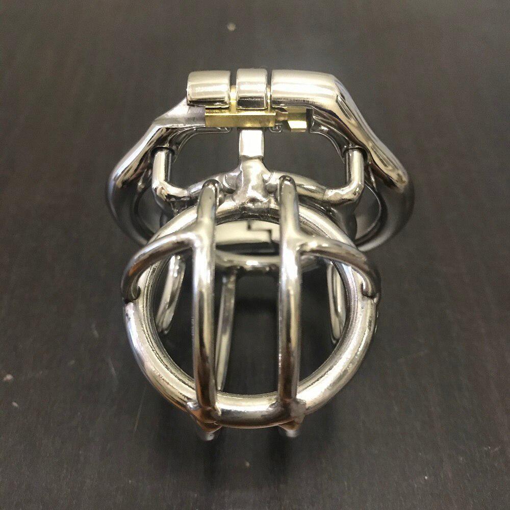 Клетка для мужского целомудрия с замком для члена