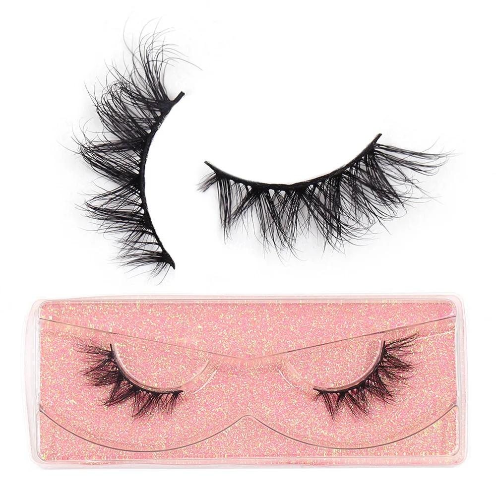 Half Eey Lashes Soft Mink Lashes Reusable Foxy Eyes False Eyelashes Natural Fluffy Makeup Tools Extension Fake Lashes Maquiagem