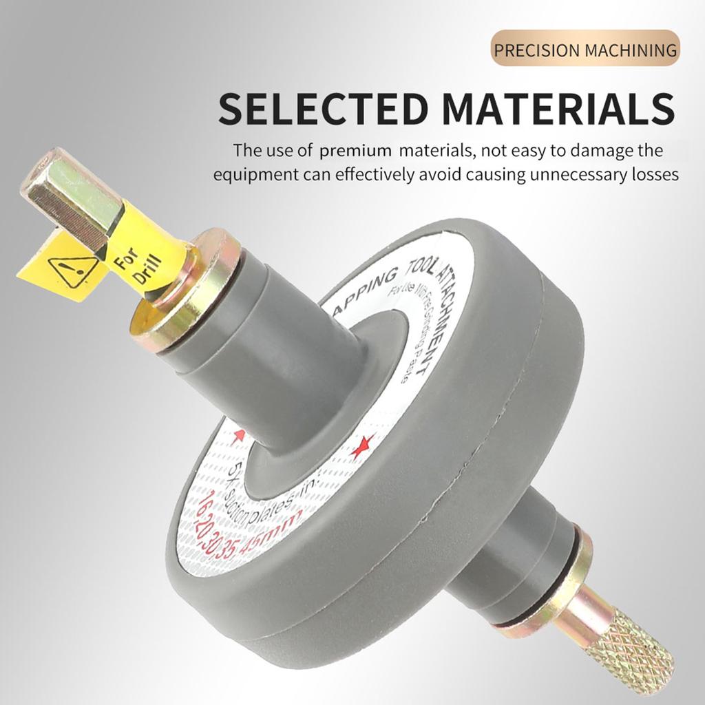 Набор инструментов для притирки клапанов, Насадка для притирки клапанов для дрели, Набор для притирки клапанов малого двигателя с 5 присосками