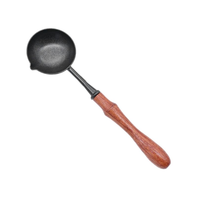 AEE4-Шпатель для лаковой печати с антипригарным покрытием, ложка для sealing wax, штамп-печать, инструмент для нагрева лаковой восковой печати