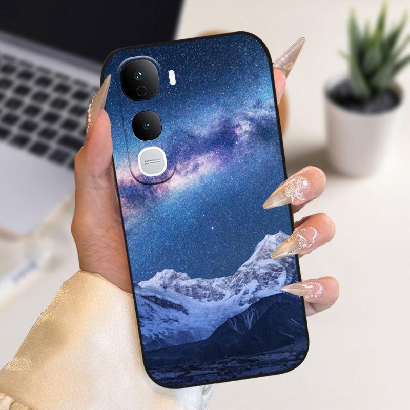 Для Vivo Y400 Pro Y400Pro 5G Чехол Стильный Мягкий ТПУ Силиконовый Задняя Крышка Бампер Для Vivo Y400 4G 5G Чехол для Телефона V2506 Защитный Чехол