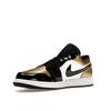 Air Jordan 1 Low Gold Toe Men Sneakers Metallic-Gold White-Black CQ9447-700