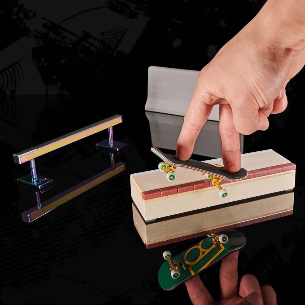 Tech Deck TECH DECK PRO SERIES DAILY GRIND PACK Фингерборд Скелет Пальца Секция