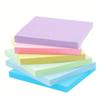 6 Pcs Fluorescent color Sticky Note Note Pads Stickers Planner Sticker Notepad Memo pad School Office Supplies