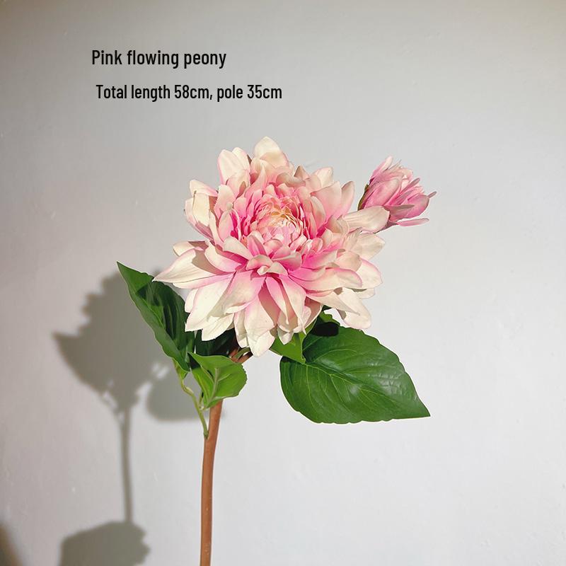 Pink Series Bubble Rose Artificial Flower Arrangement for Women's Day or Wedding Decor