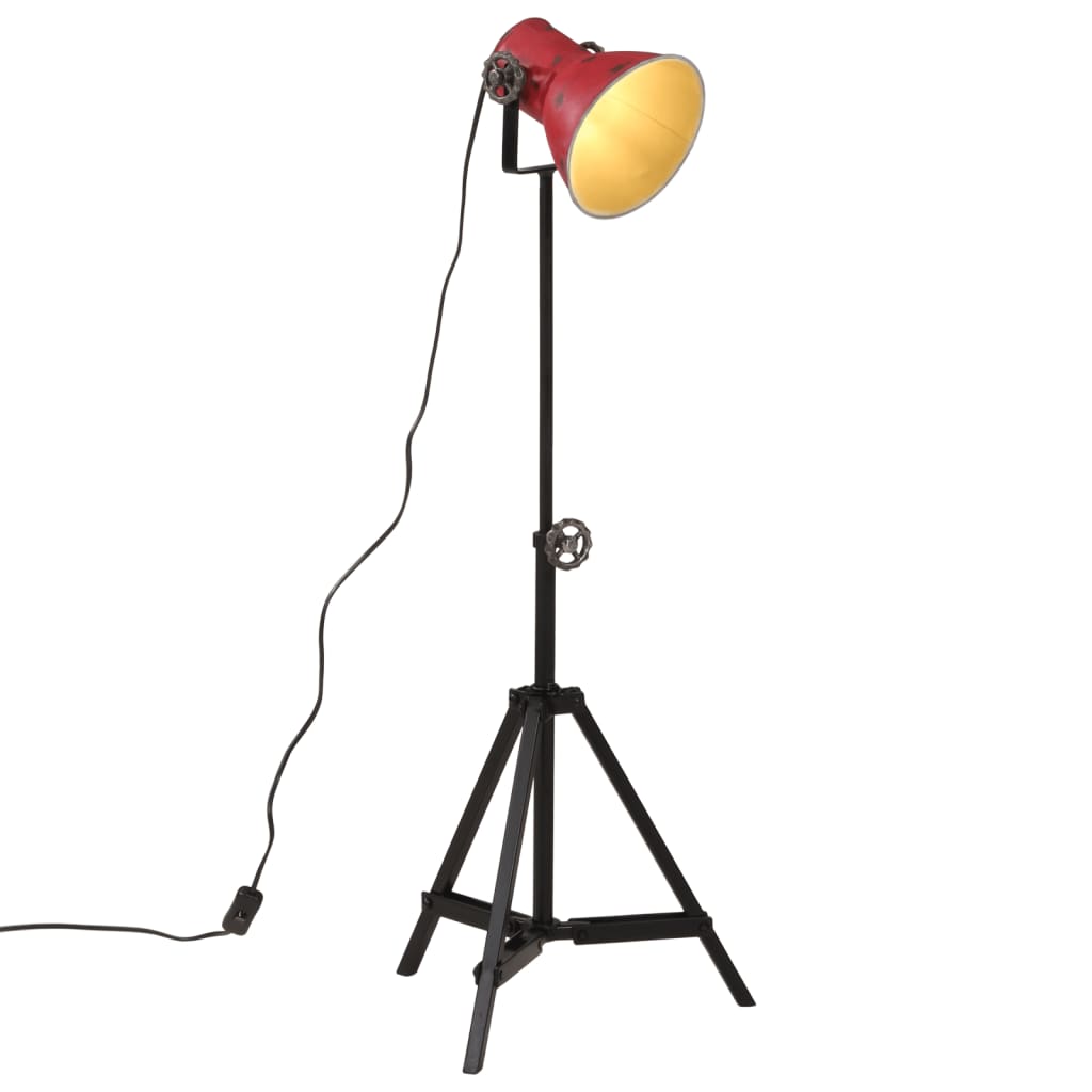 Floor Lamp 25 W Red 35 x 35 x 65 95 cm E27 Socket