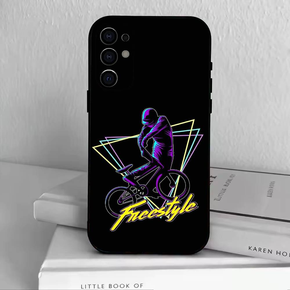 Спортивный чехол для телефона Bike Sports-S для Samsung S25, S24, S21, S22, S23, S30, Ultra, S20, Plus, Fe, Lite, Note, 10, Черный чехол