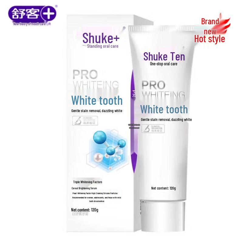 Отбеливающая зубная паста Shuke Sparkling White