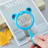 Creative Pp Hand Held Magnifier Gift Cute Cartoon Reading Glass Lens Outdoor Exploration