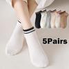 Дышащие женские носки, впитывающие пот, носки с низким паголенком, модные повседневные носки, весна-лето