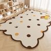 Irregular Shapes Rugs for Bedroom Large Area Living Room Decoration Plush Carpet Home Thick Anti-slip Mat Fluffy Soft Lounge Rug
