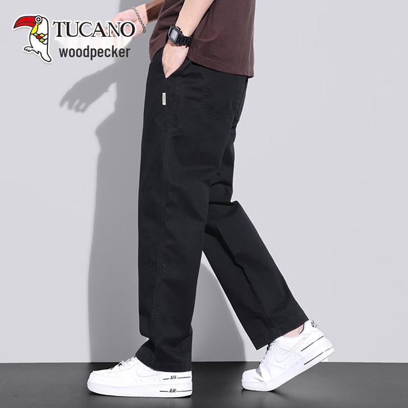 TUCANO Men's Straight Fit Casual Work Pants