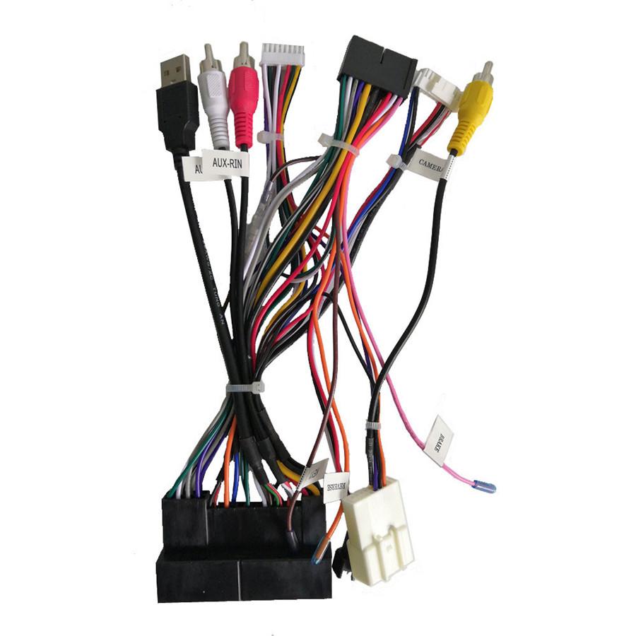 Автомагнитола 20-контактный адаптер питания жгут проводов для KIA K2 K3 K5 K7 RIO Sorents S