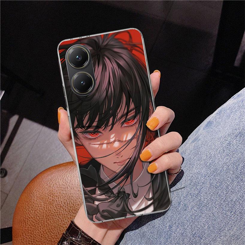 Чехол для телефона Chainsaw Man Yoru War Devil для Xiaomi Poco X7 X6 X5 Pro F7 Ultra Redmi 15C 15 13C 13 12C 12 10 10A 10C 9 9A 9C 9T