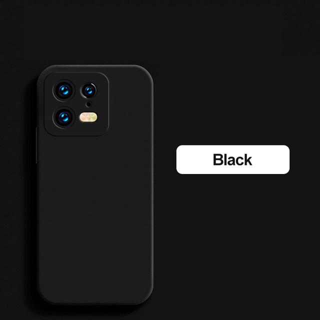 Чехол для Mi 13 Mi13 Pro, квадратный жидкий силиконовый чехол для телефона Xiaomi Mi 13 Mi13 Pro Mi 13Pro, защитный мягкий чехол для камеры Xiaomi 13