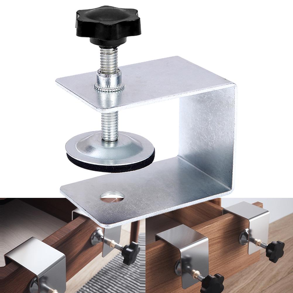 Зажимы для панелей ящиков Инструмент для шкафа Аксессуары для домашней мебели Монтажные зажимы для стальных фасадов ящиков Фурнитура Деревообрабатывающее приспособление