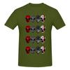 Devils Night Masks Salt Style Tshirt Lazy Vibe Fine Workunisexship Short Sleeve