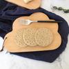 Beech Cloud-Shaped Cutting Board Wooden Bread Board Sushi Fruit Board Can Hang Serving Board Chopping Blocks For Kitchen