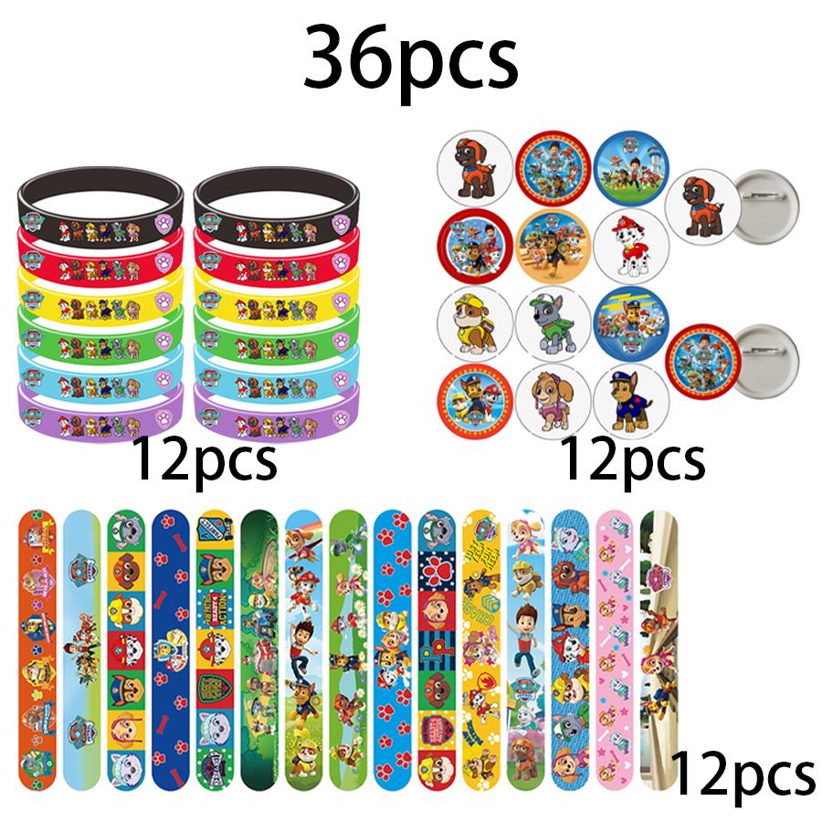 Birthday Party Supplies Tableware Set with Tablecloth Napkin Paper Cups Stickers Banner Backdrop - Complete Party Kit