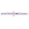 2PCS Freezer Light Bar LED Strip For Refrigerator LED Light E349766 MDDZ-162A 1629348 DC12V 2W
