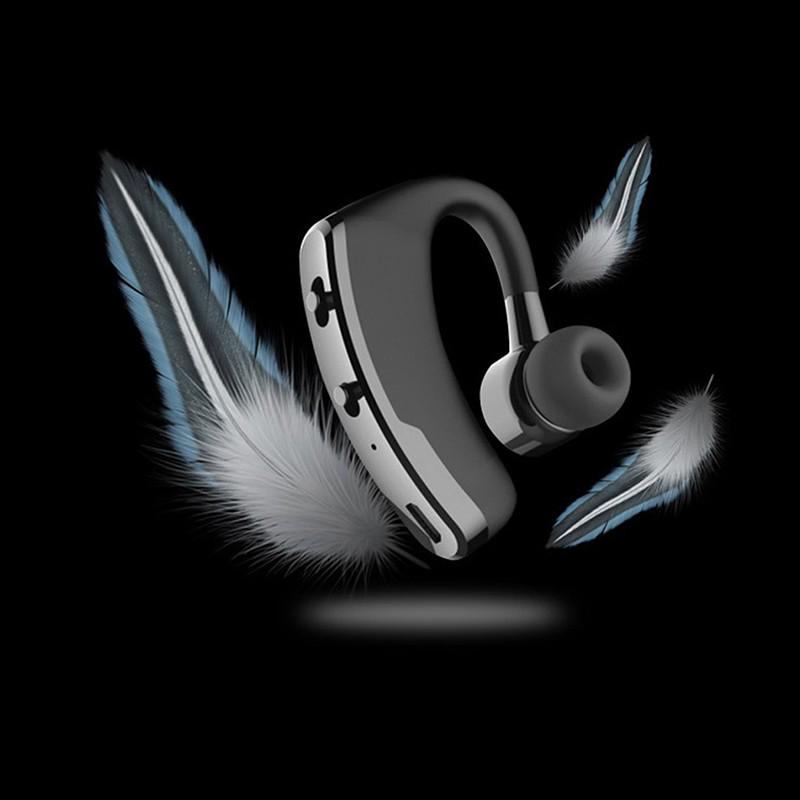 Wireless Bluetooth Headset Single-ear Electronic Display Business Car Sports Ear-mounted 5.2 Noise Reduction Bluetooth Headset