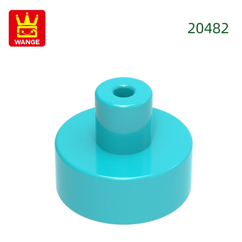 Нетоксичный 763 шт./Лот 20482 Круглый 1x1 С Штырем и Штырьковым Блоком Цветные Аксессуары Moc Совместимые С Кирпичами DIY Детская Игрушка Конструктор