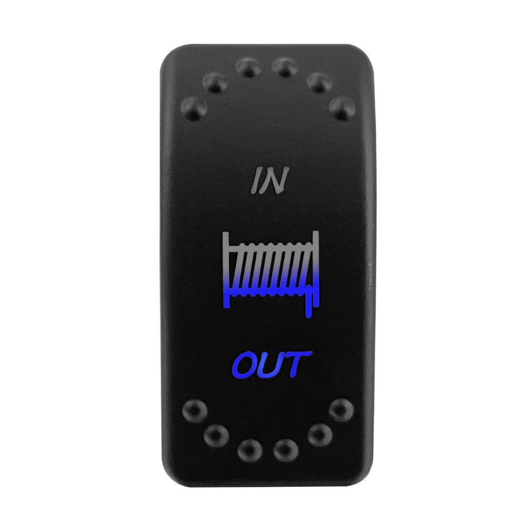 12V 20A Marine Boat Rocker Switch Green Blue Led SPST DPDT Car Switch Waterproof 24V for Jeep Wrangler Cam Am Polaris Battery Switches5