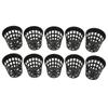 10pcs Aquatic Net Cups Aquatic Plastic Garden Fish Tank Planting Basket for PlantingL