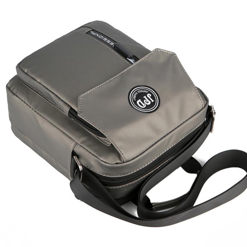 Мужская сумка через плечо, водонепроницаемая, деловая, повседневная, мужская сумка, большая вместимость, многофункциональная, дорожная сумка через плечо