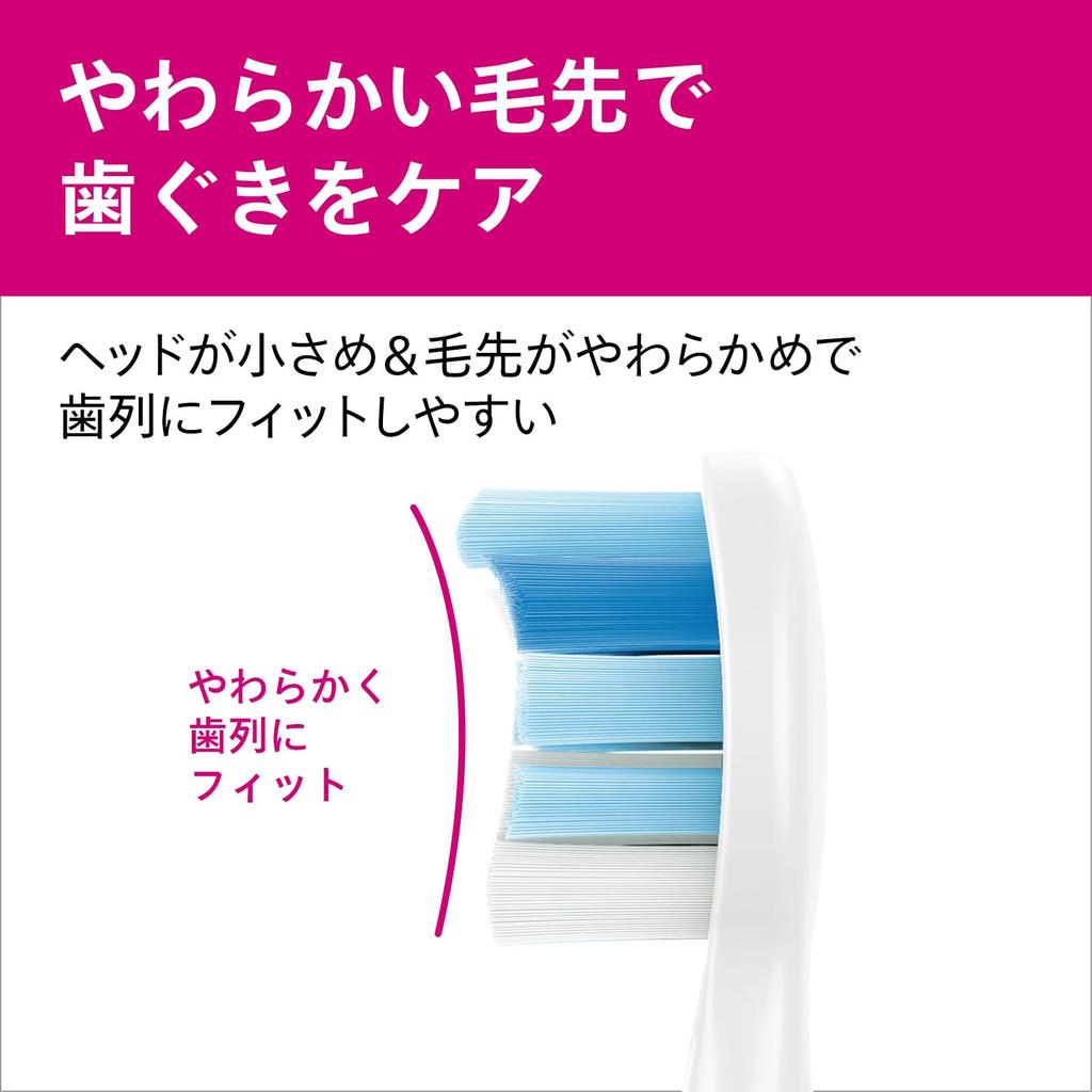 Сменная щетка Philips Sonicare Gum Plus Regular Genuine C2 White (3 куска) HX9033/67