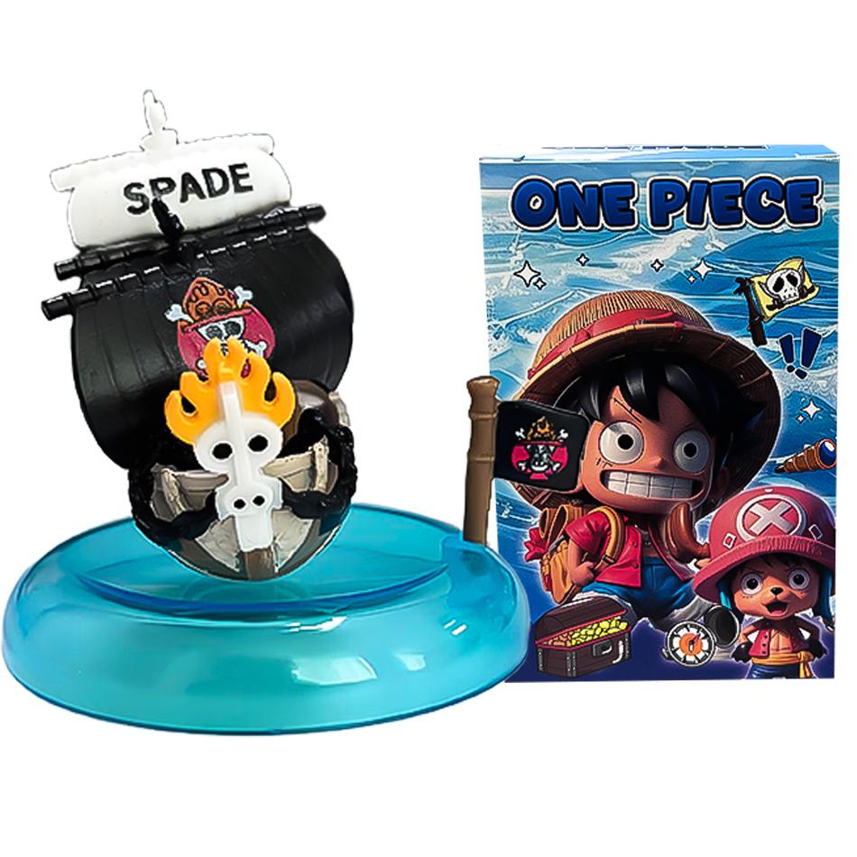 Аниме One Piece-серия Пиратский корабль Слепая коробка Мешок-сюрприз Игрушки Кукла Милая Аниме Фигурка Настольные украшения Коллекция