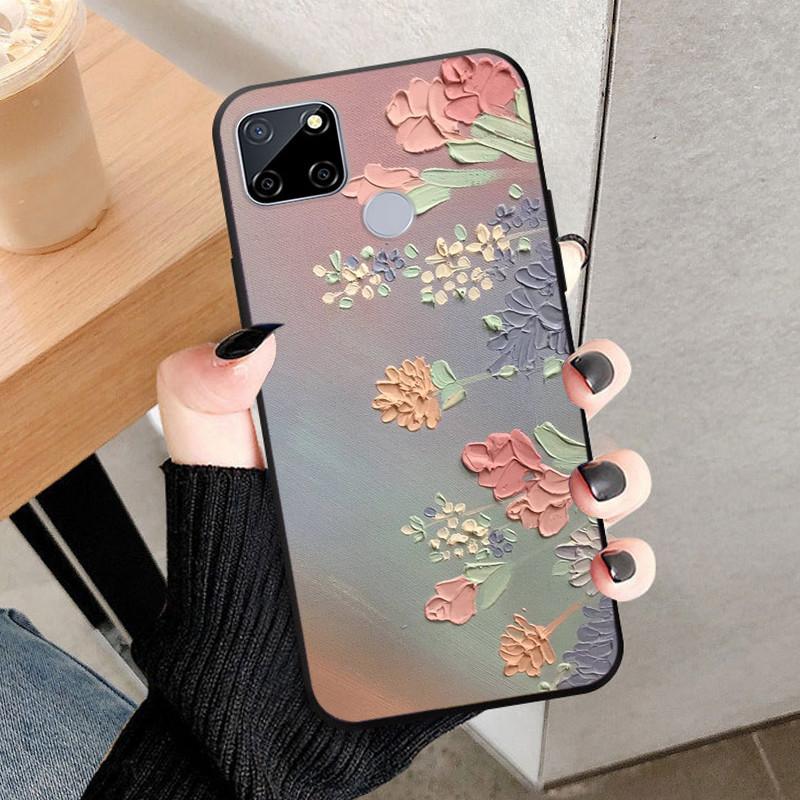 Для OPPO Realme C25 C25S C25Y Чехол Крутой Мягкий Силиконовый Матовый Ударопрочный Задняя Крышка Телефона Для Realme C 25 S Y Capa Funda Coque